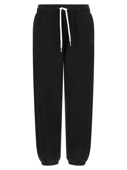 Black Cotton Joggers (Workout Pants)