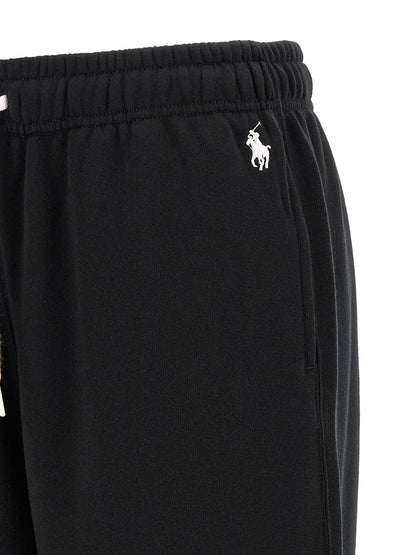Black Cotton Joggers (Workout Pants)