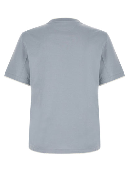 Blue Cotton T-Shirt