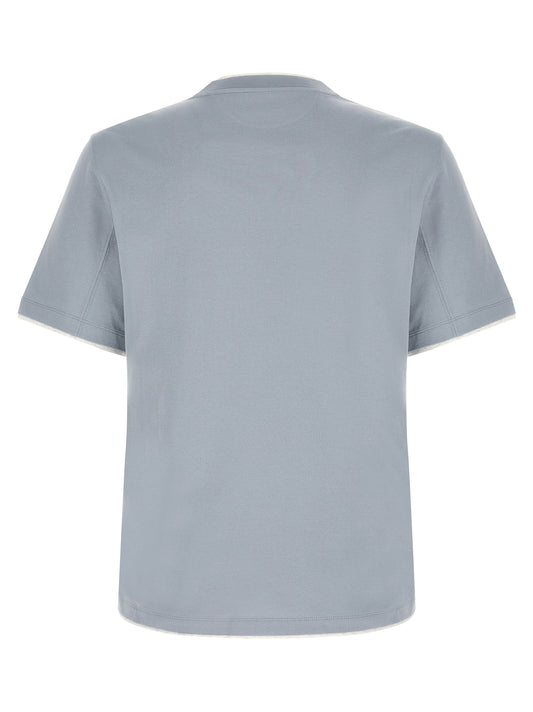 Blue Cotton T-Shirt