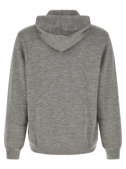 Gray Cashmere Sweatshirt