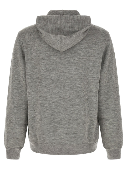 Gray Cashmere Sweatshirt