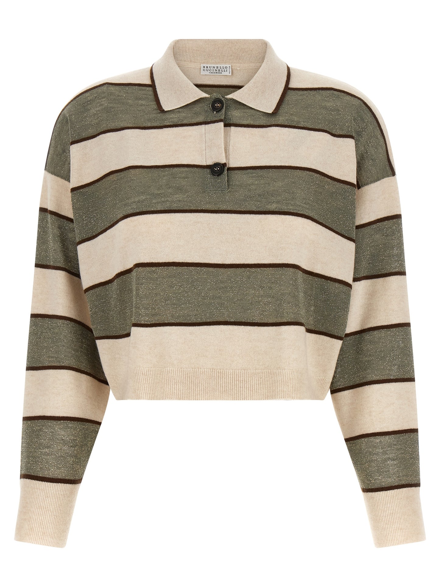 Multicolor Virgin Wool Polo Shirt