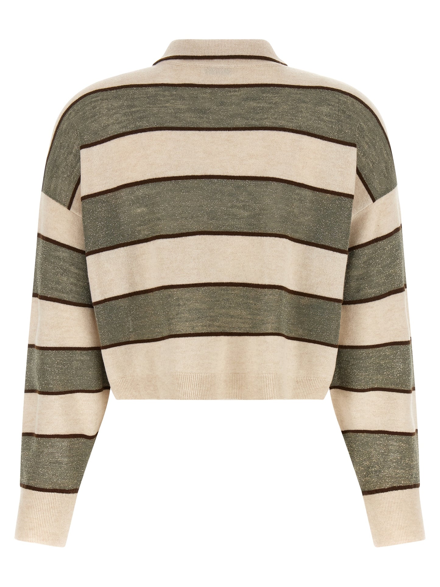 Multicolor Virgin Wool Polo Shirt