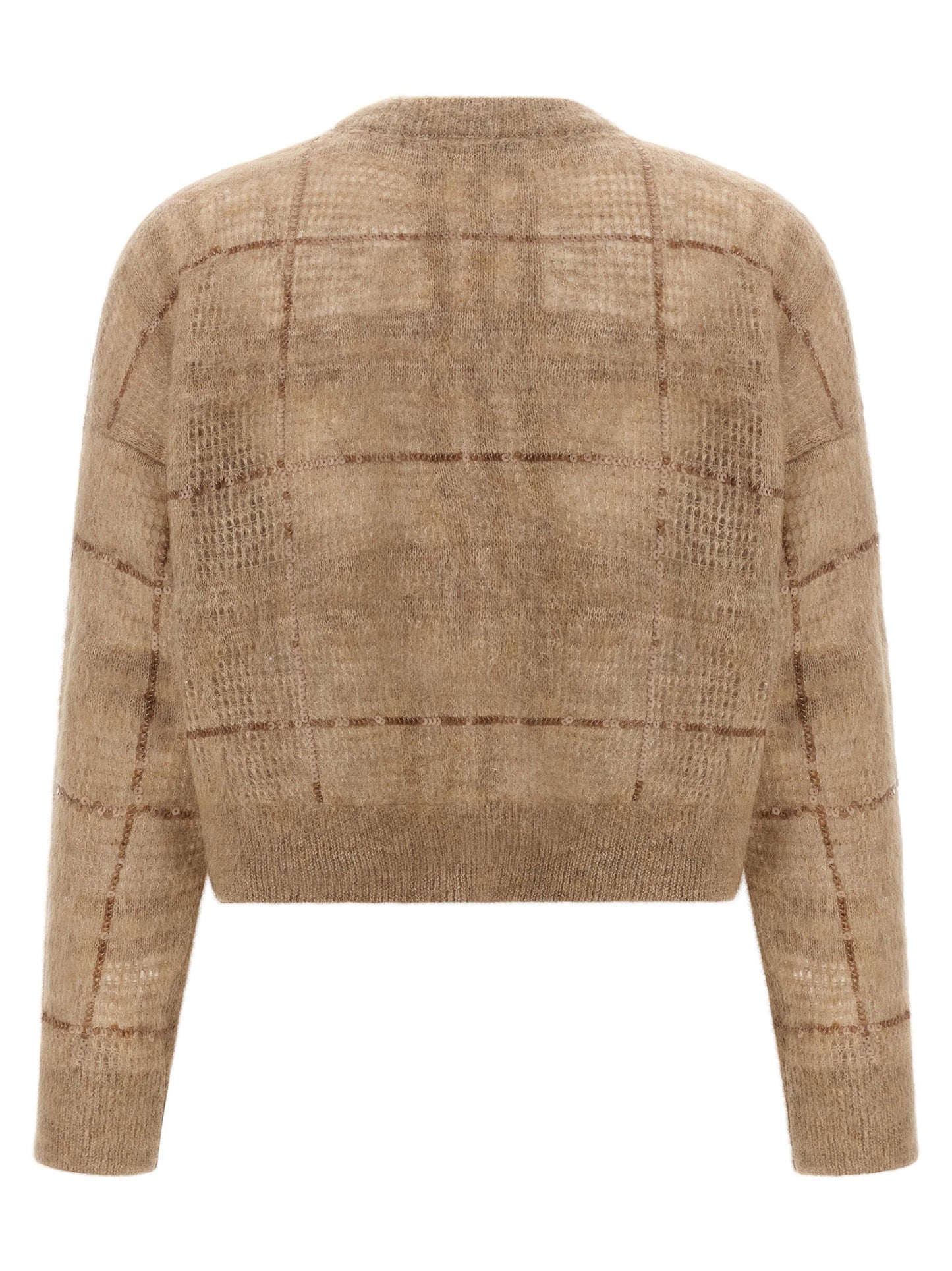Beige Wool Cardigan