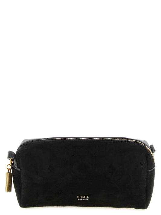 Black Calfskin Crossbody Bag