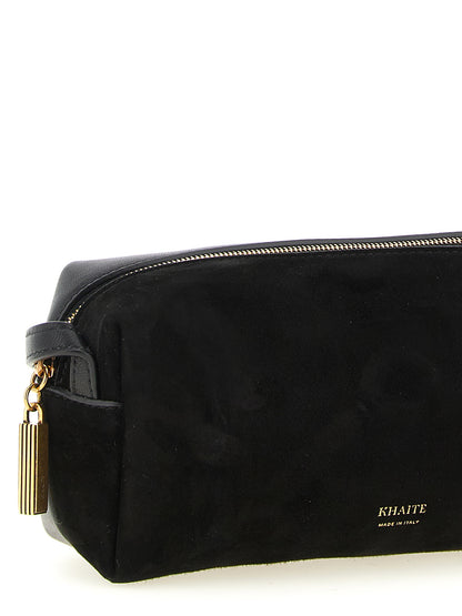 Black Calfskin Crossbody Bag
