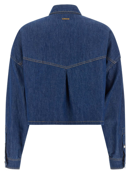 Blue Cotton Blouse