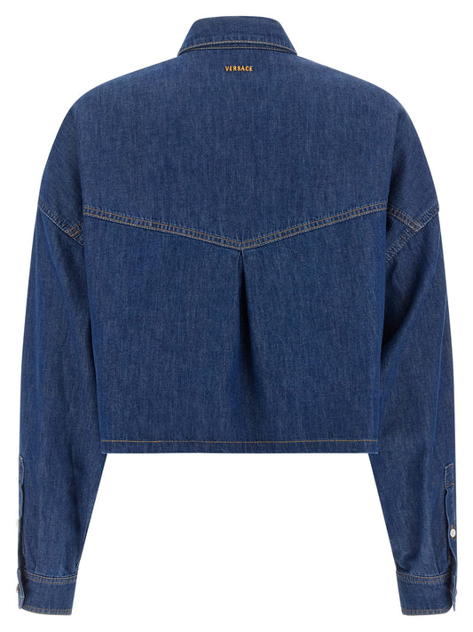 Blue Cotton Blouse