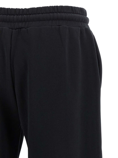 Black Cotton Joggers (Workout Pants)