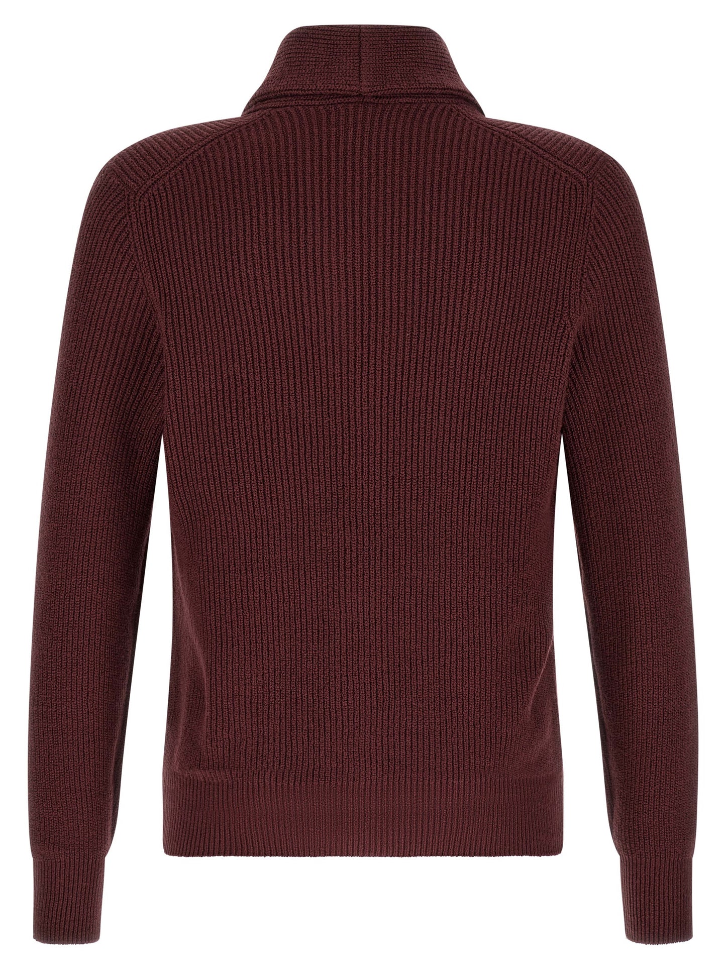 Bordeaux Cotton Cardigan
