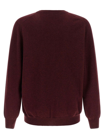 Bordeaux Cashmere Cardigan