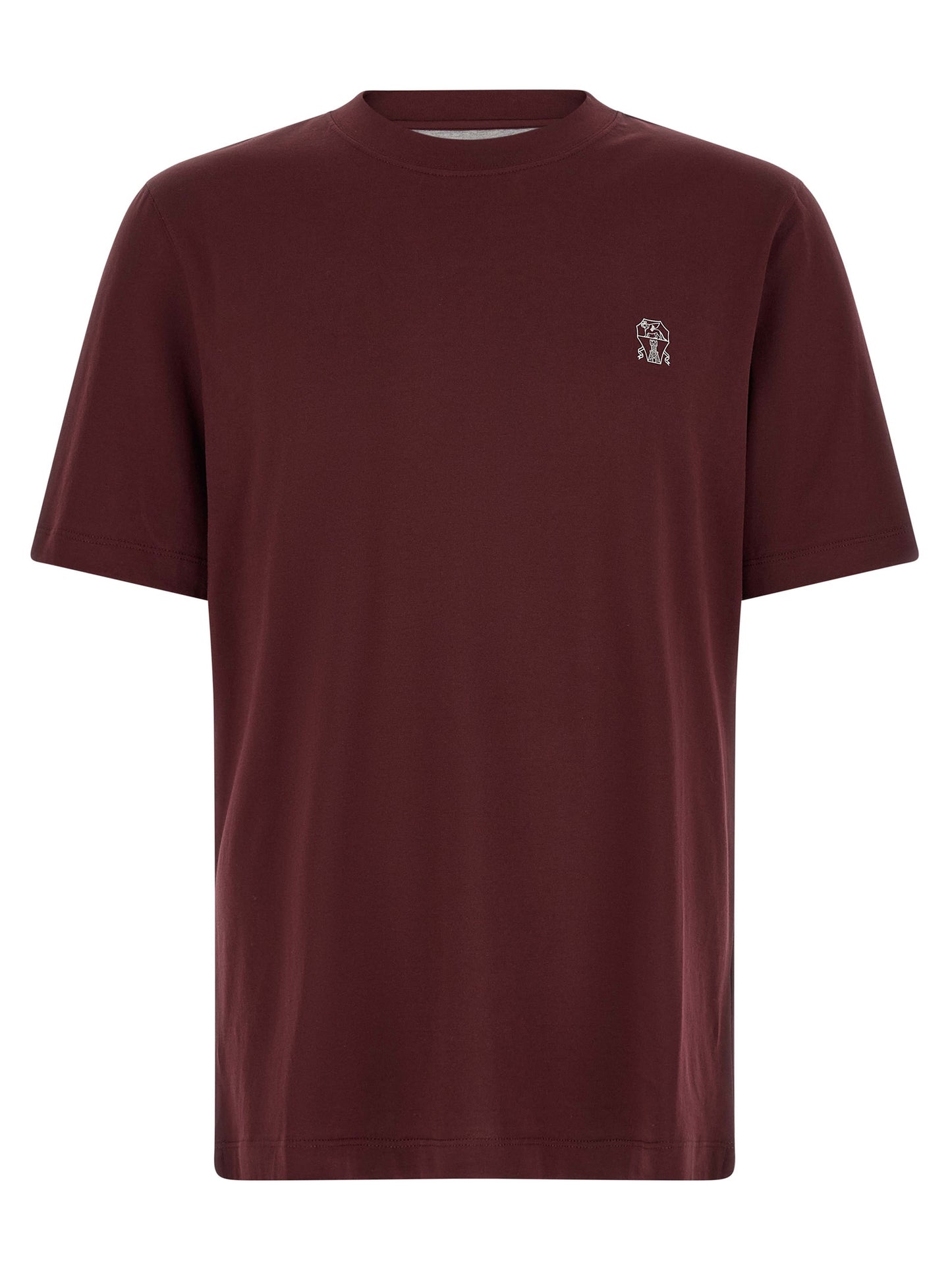 Bordeaux Cotton T-Shirt