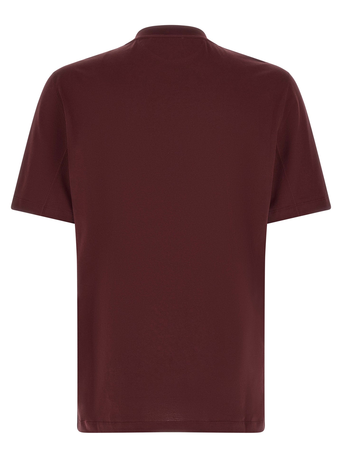 Bordeaux Cotton T-Shirt