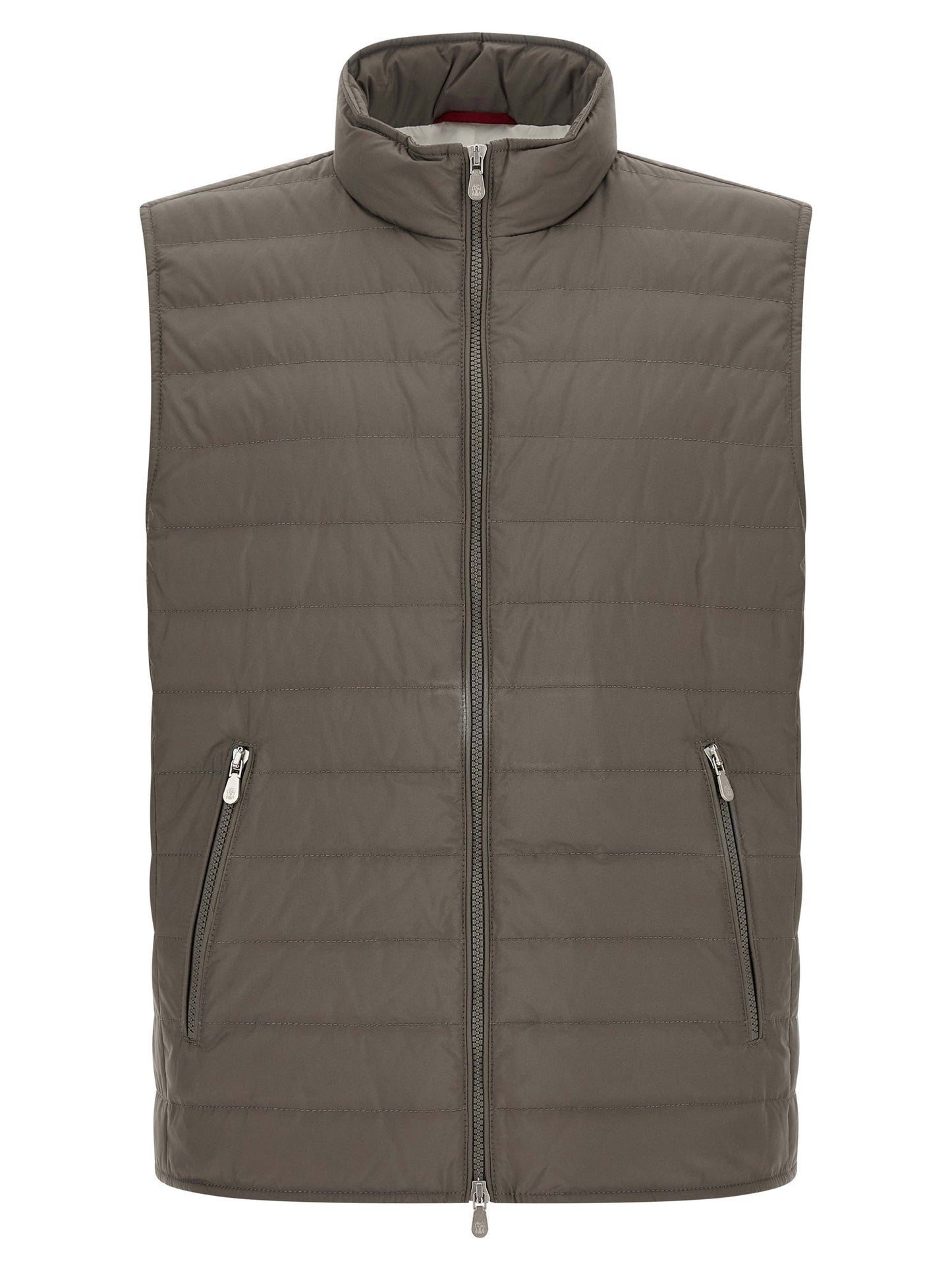 Bicolor Polyester Sleeveless Jacket
