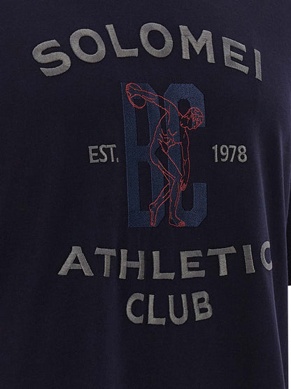 Blue Cotton T-Shirt