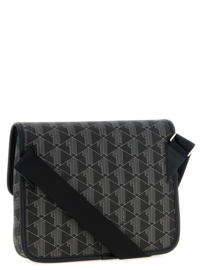 Black Pvc Crossbody Bag