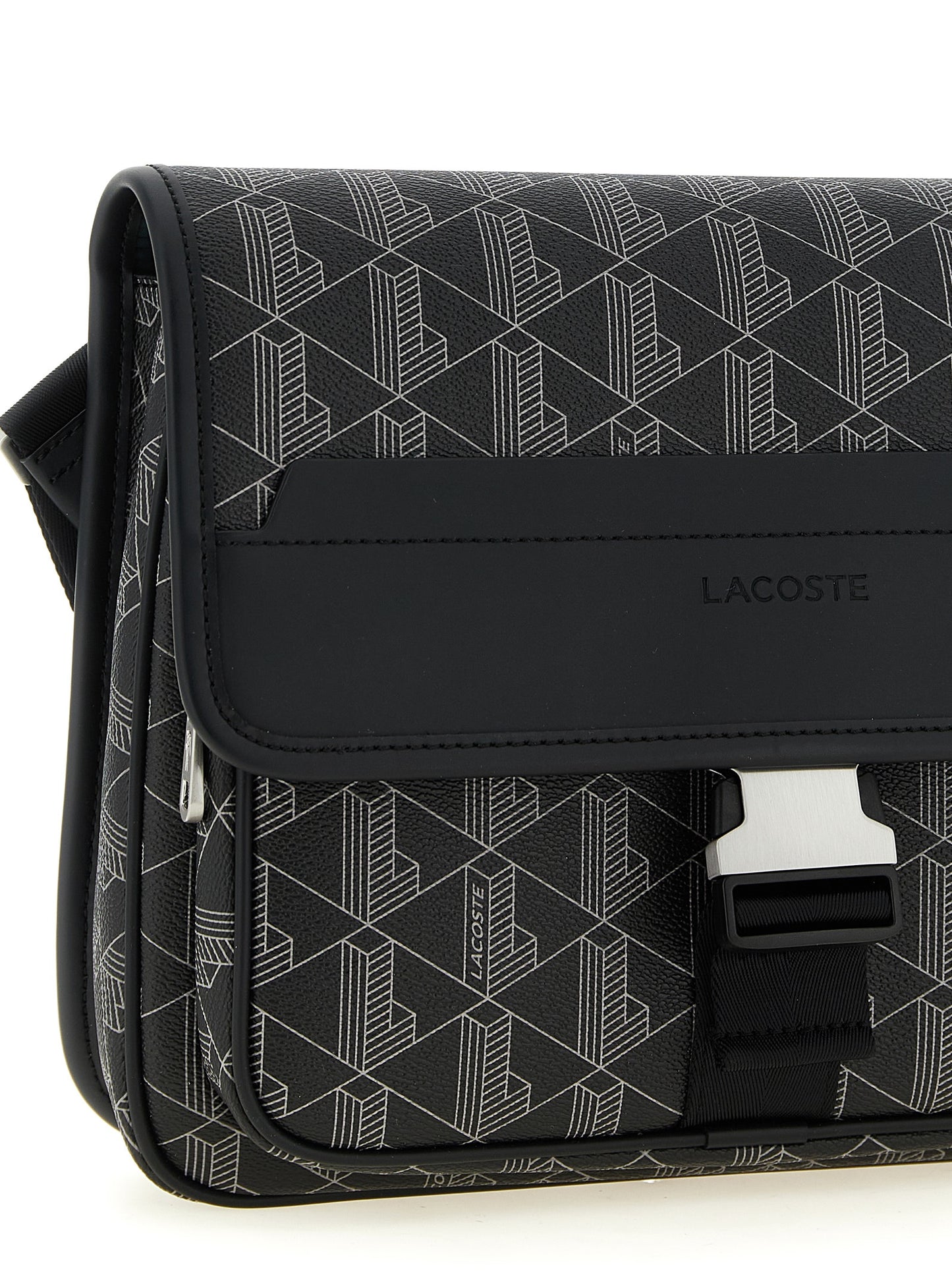 Black Pvc Crossbody Bag