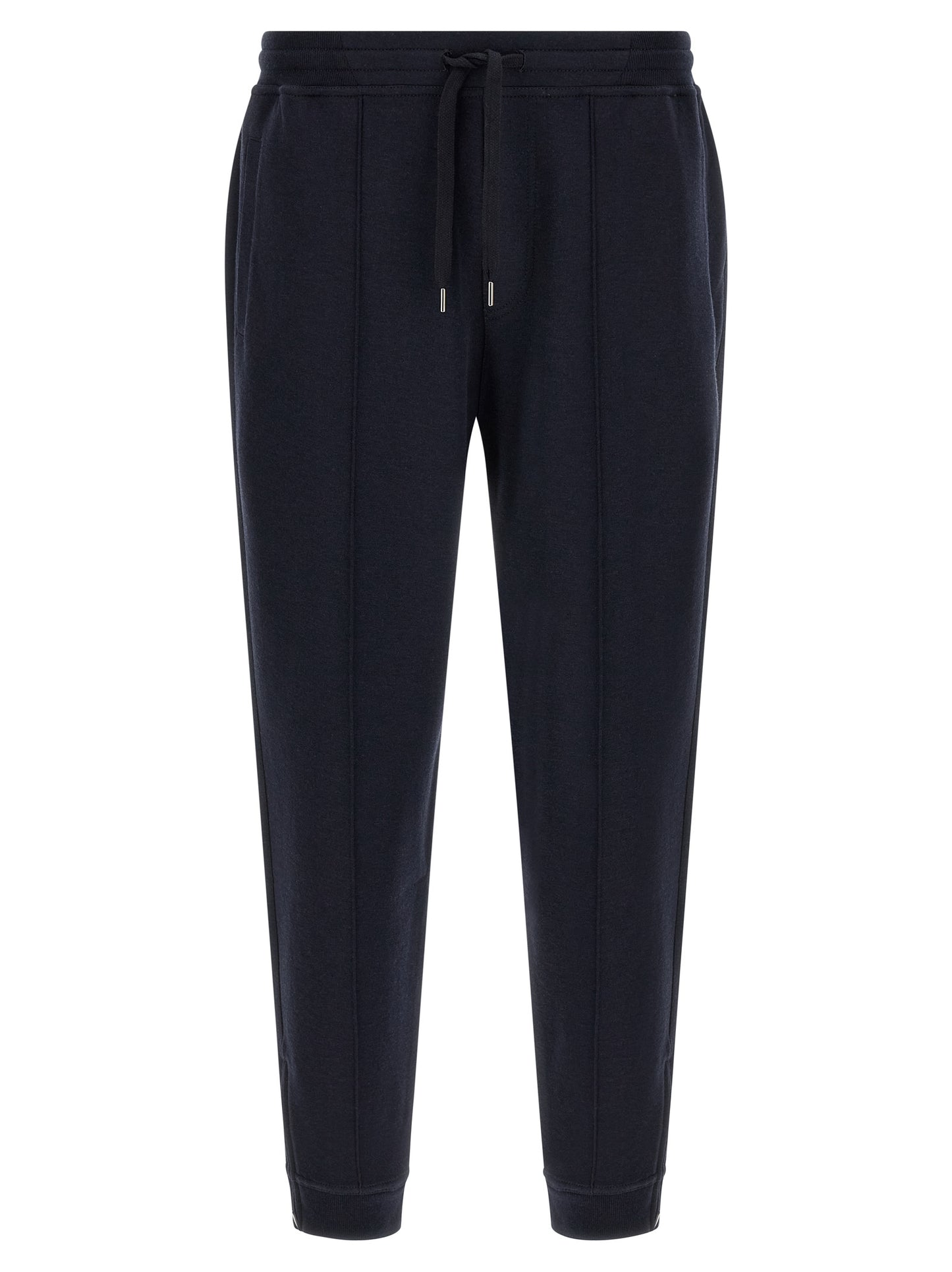 Blue Cotton Joggers (Workout Pants)