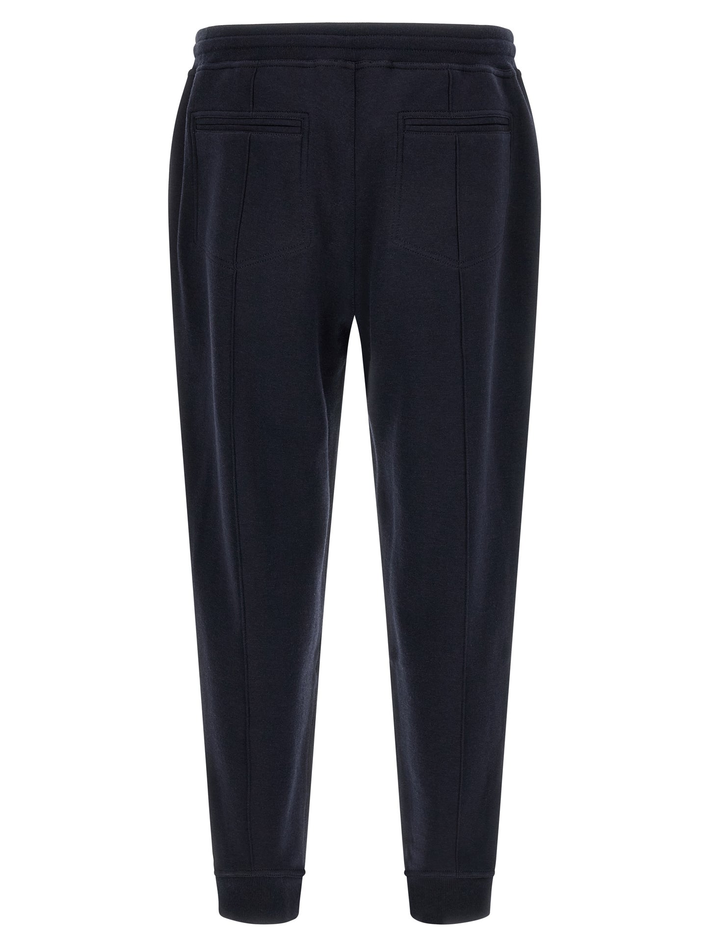 Blue Cotton Joggers (Workout Pants)
