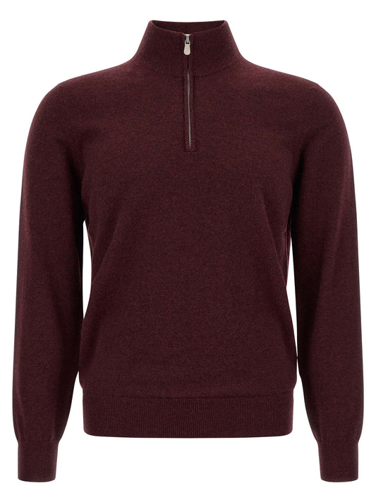 Bordeaux Cashmere Cardigan
