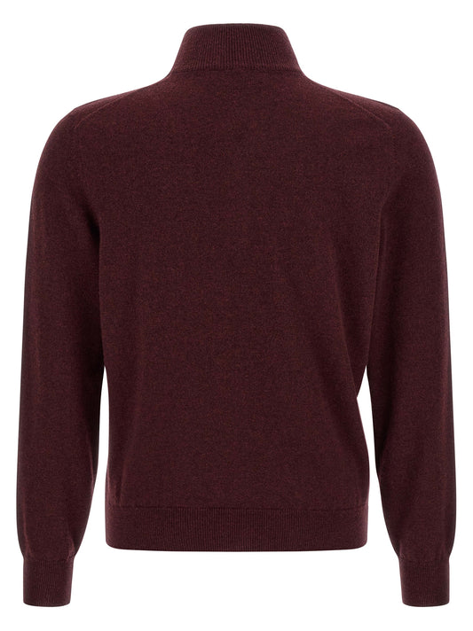 Bordeaux Cashmere Cardigan