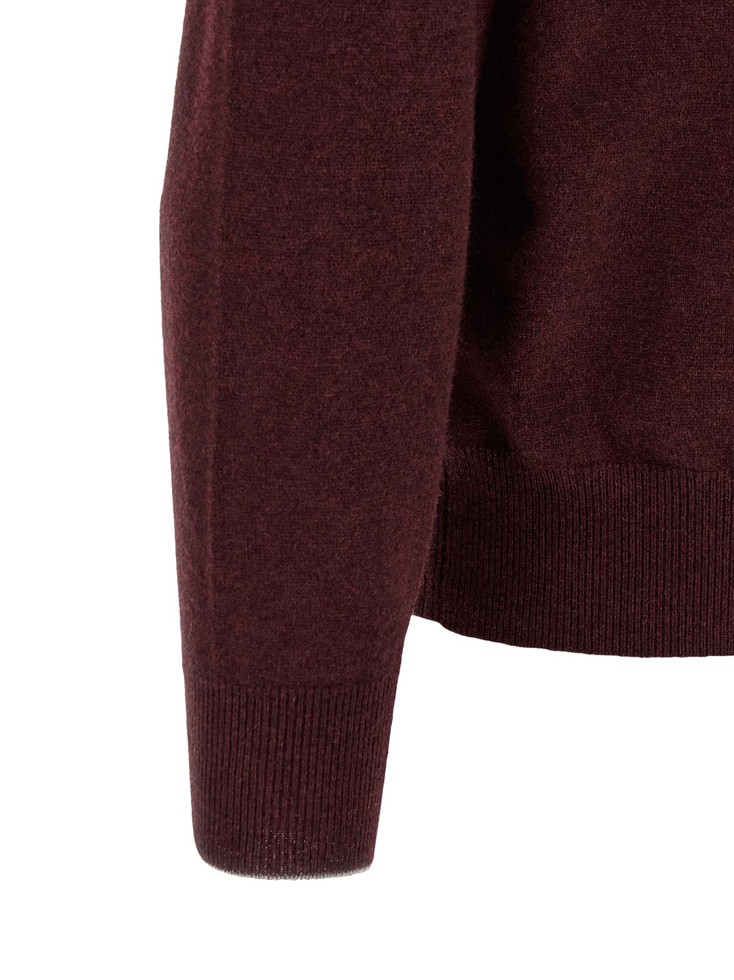 Bordeaux Cashmere Polo Shirt