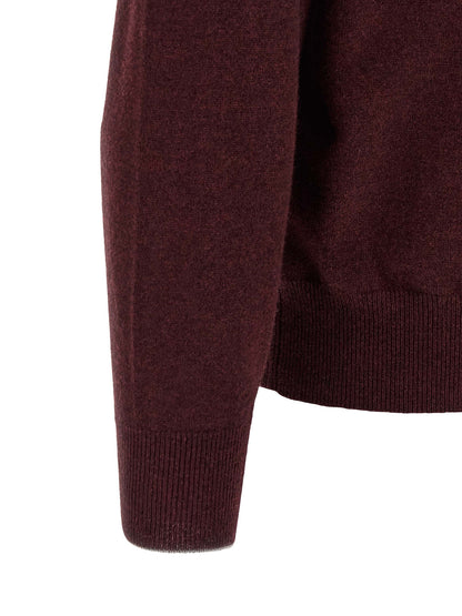 Bordeaux Cashmere Polo Shirt