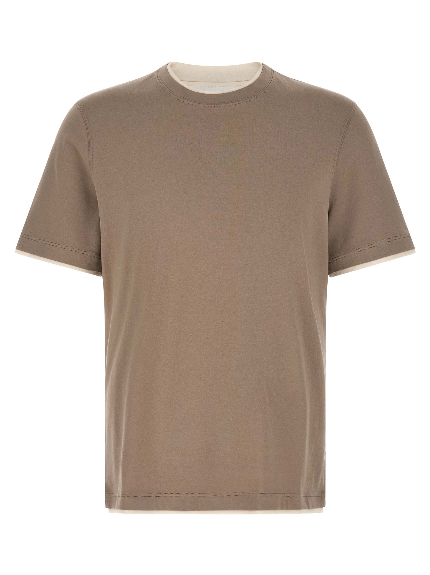 Gray Cotton T-Shirt