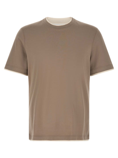Gray Cotton T-Shirt