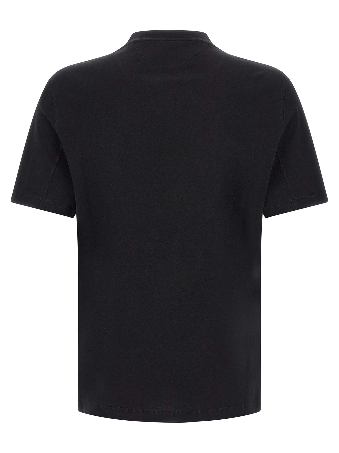 Black Cotton T-Shirt