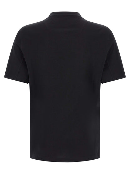 Black Cotton T-Shirt