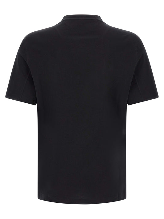 Black Cotton T-Shirt