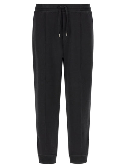 Black Cotton Joggers (Workout Pants)