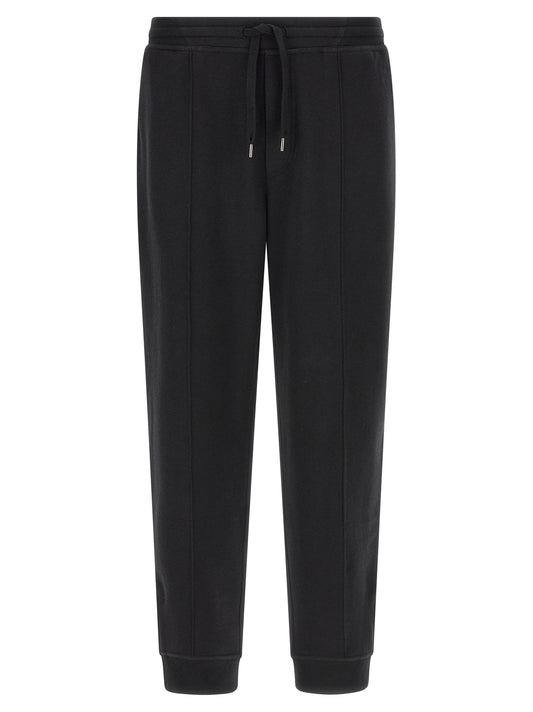 Black Cotton Joggers (Workout Pants)