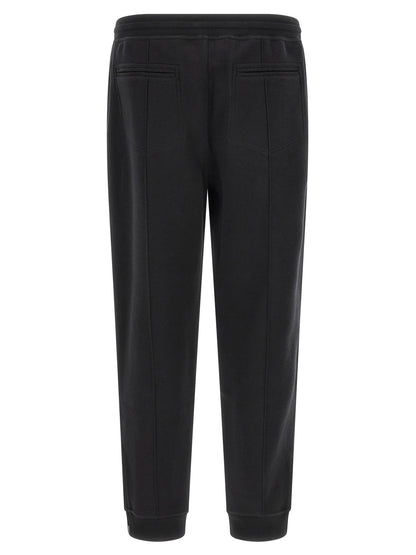 Black Cotton Joggers (Workout Pants)