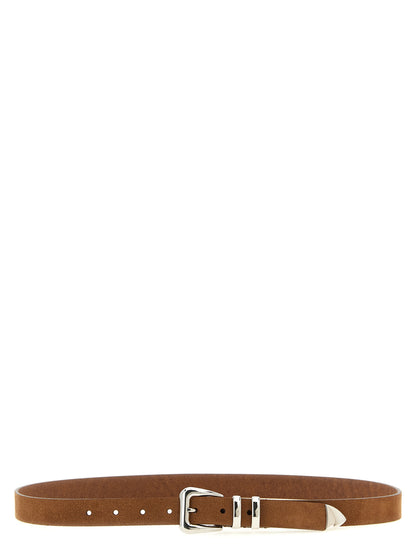 Brown Calfskin Regular Belt