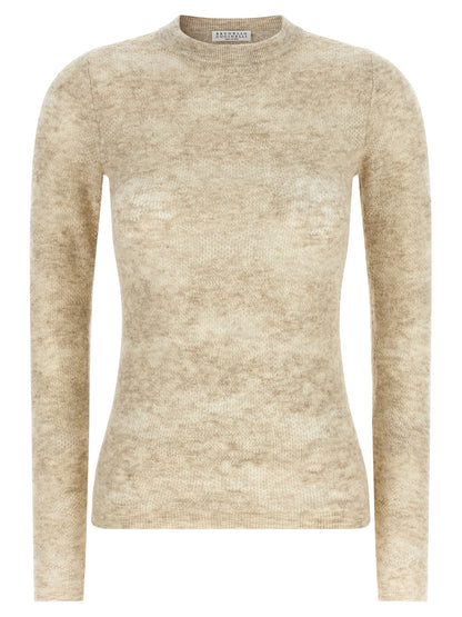 Beige Silk Cardigan