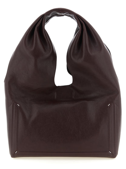Bordeaux Lamb Leather Shoulder Bag