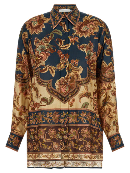 Multicolor Silk Blouse