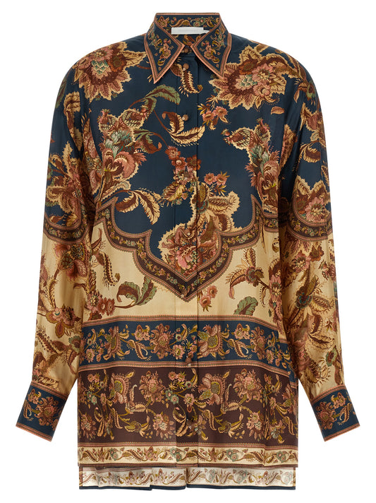 Multicolor Silk Blouse
