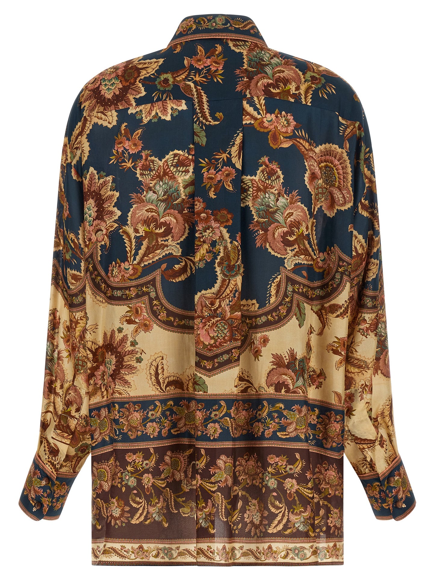 Multicolor Silk Blouse