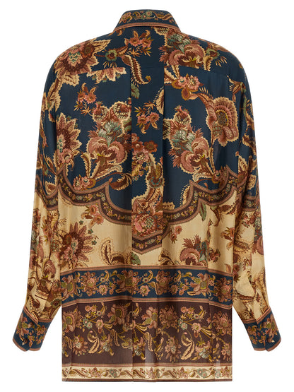 Multicolor Silk Blouse