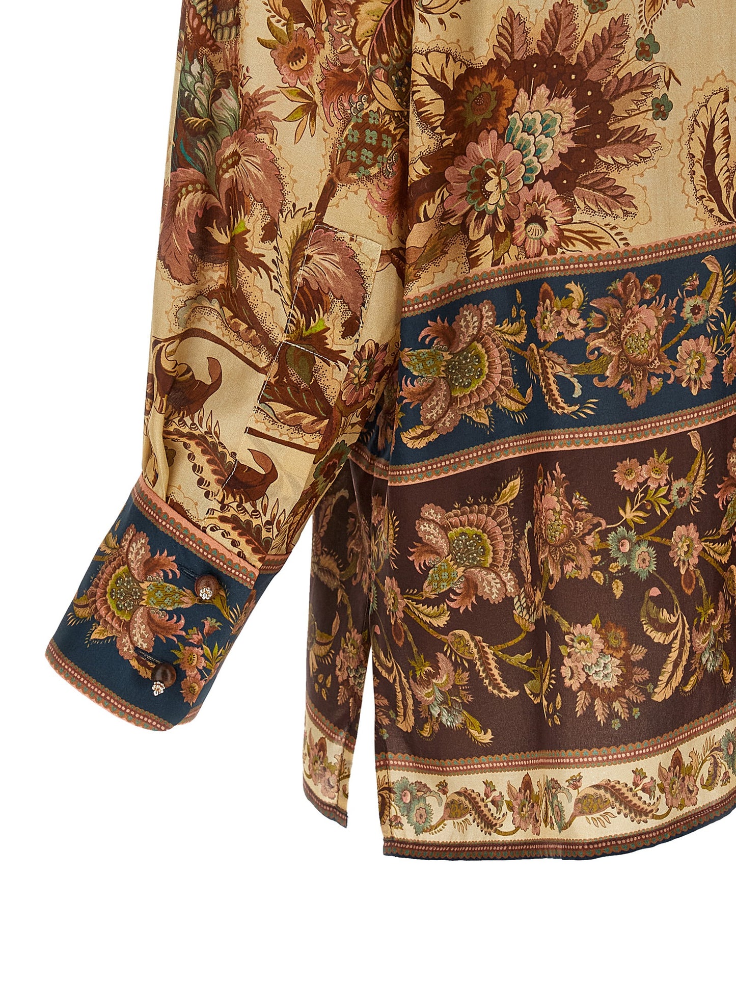 Multicolor Silk Blouse