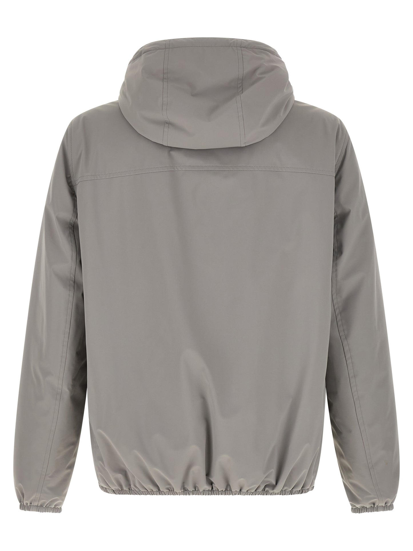 Gray Polyamide Shell Jacket