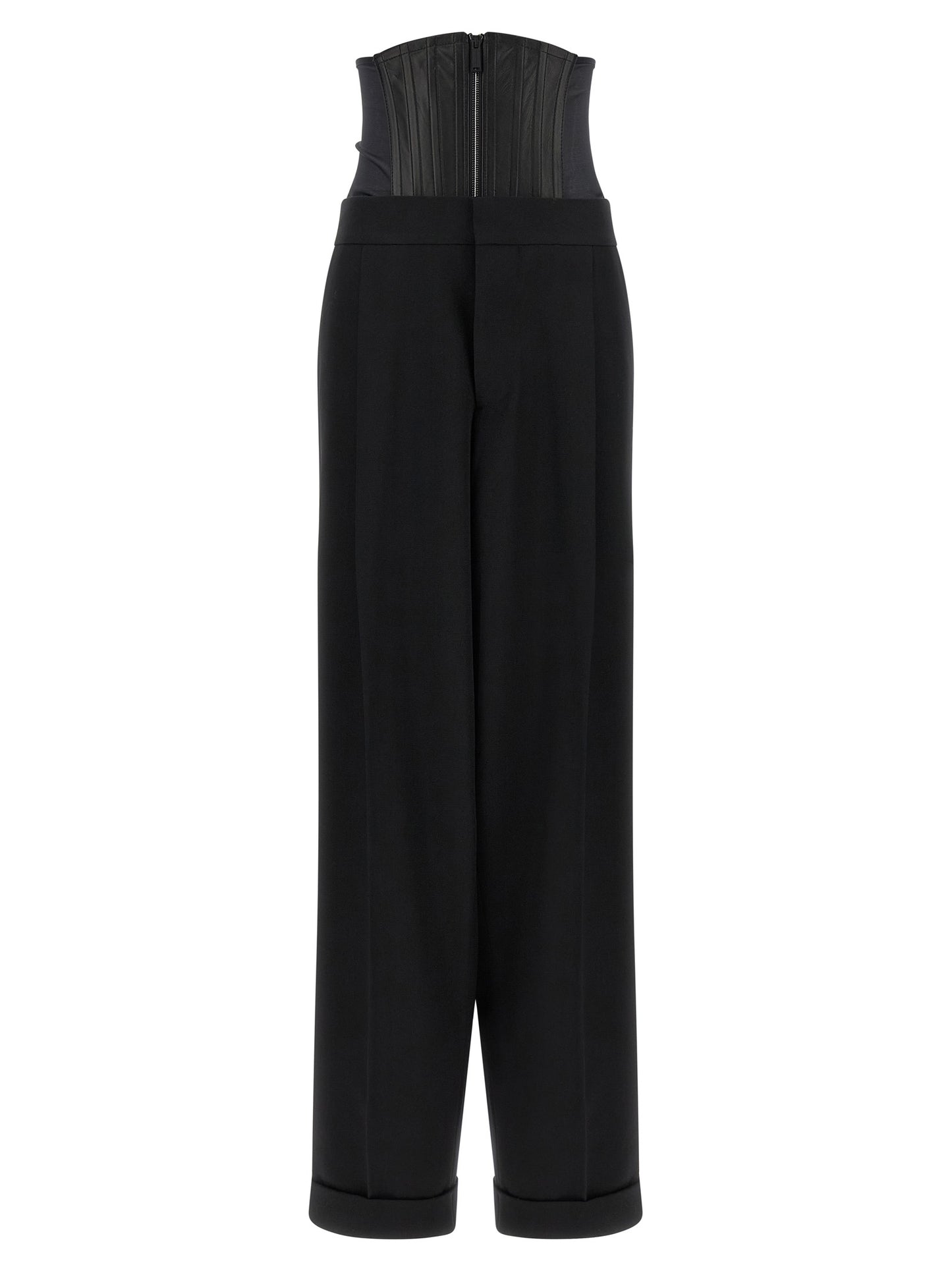 Black Wool Dress Pants