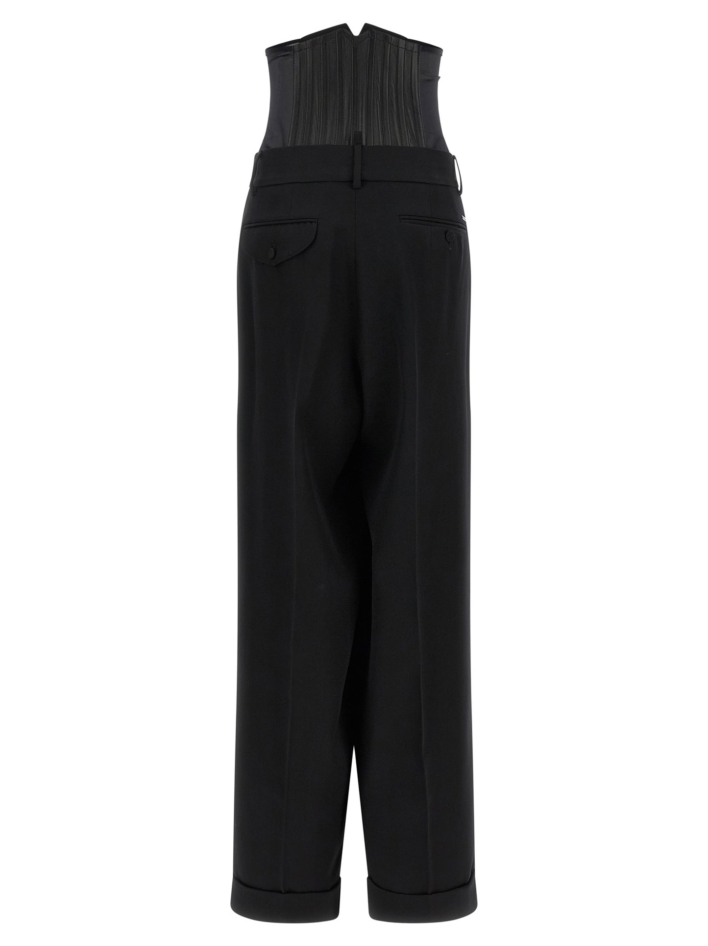 Black Wool Dress Pants