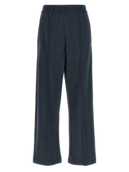 Blue Cotton Joggers (Workout Pants)