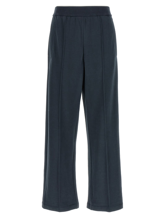 Blue Cotton Joggers (Workout Pants)