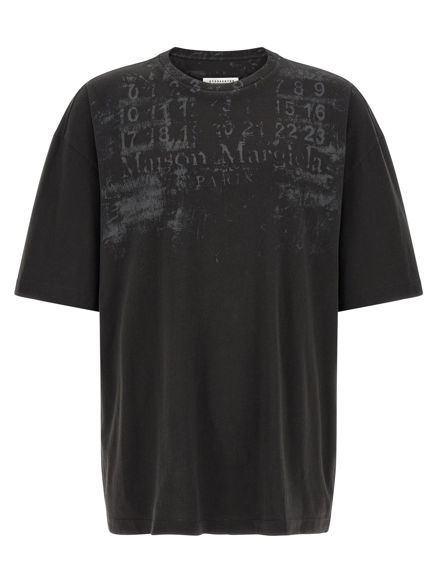 Black Cotton Long Sleeve T-Shirt